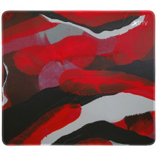 Игровая поверхность Xtrfy GP4 Abstract Retro, L (460 x 400 x 4мм), красный