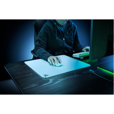 Игровая поверхность Razer Atlas, L (450x400x5мм), белый