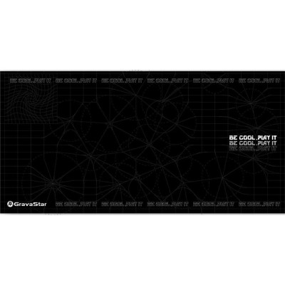 Ігрова поверхня GravaStar Gaming Pad, XL (800x400x3мм), чорний
