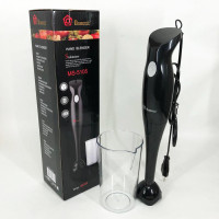 Блендер DOMOTEC MS-5105 400 Вт зі склянкою, гарний занурювальний блендер для дому, електричний блендер.