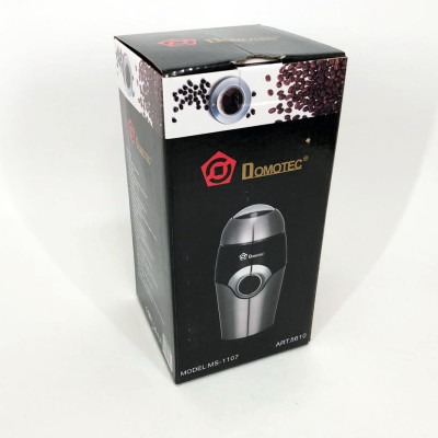 Кофемолка DOMOTEC MS-1107, электрическая кофемолка для турки, портативная кофемолка, измельчитель кофе