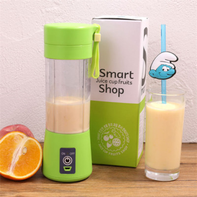 Блендер Smart Juice Cup Fruits USB. Колір: синій