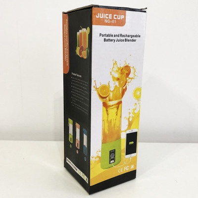 Блендер Smart Juice Cup Fruits USB. Колір: синій
