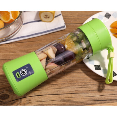 Блендер Smart Juice Cup Fruits USB. Колір: синій
