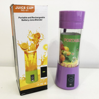 Блендер Smart Juice Cup Fruits USB. Колір: фіолетовий Блендер Smart Juice Cup Fruits USB. Колір: фіолетовий