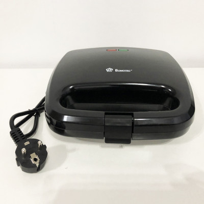 Сендвічниця DOMOTEC MS-7777, Електробутербродниця, Бутербродниця електрична, Сендвічниця мультипекар.