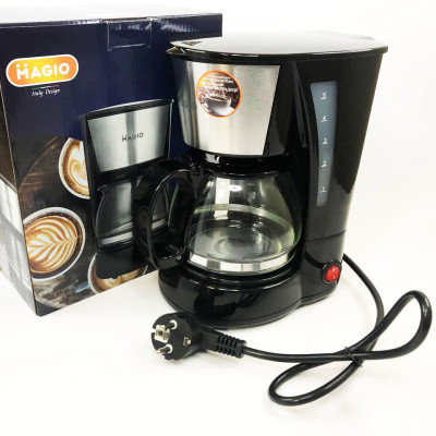 Капельная кофеварка MAGIO MG-964 650 Вт, Домашние кофеварки, Кофеварки электрические, Кофеварка для дома