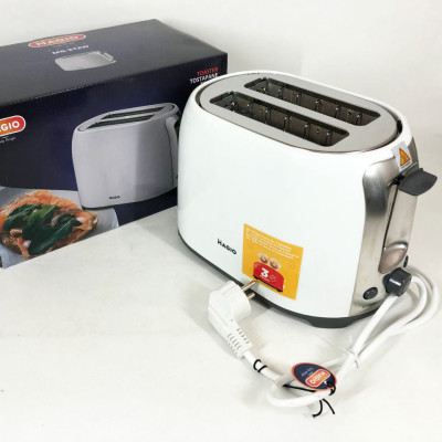 Тостер MAGIO MG-272W 750 Вт, тостер кухонний, тостер для дому, тостерниця, сендвіч-тостер. Колір: білий