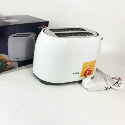 Тостер MAGIO MG-272W 750 Вт, тостер кухонний, тостер для дому, тостерниця, сендвіч-тостер. Колір: білий