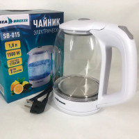 Електрочайник SeaBreeze SB-015 1.8 л чайники з підсвіткою електронний чайник чайник тихий електричний