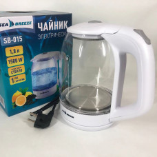 Электрочайник SeaBreeze SB-015 1.8 л чайники с подсветкой электронный чайник тихий электрический чайник