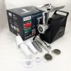 Мясорубка Rainberg RB-679 3000W с соковыжималкой, электромясорубка для дома, электромясорубка с реверсом