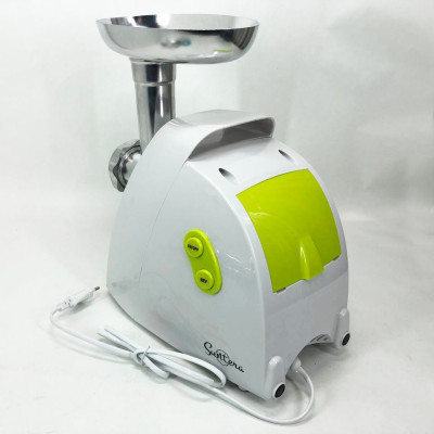Мясорубка Suntera SMG-5425W, мясорубка-соковыжималка, электрическая мясорубка с насадками для дома