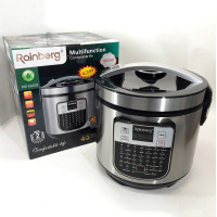 Мультиварка пароварка Rainberg RB-6209 45 программ 6 л 1000W, Сенсорная мультиварка рисоварка