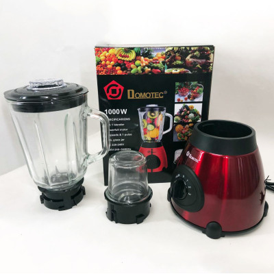 Блендер стаціонарний DOMOTEC MS-6611 1000 Вт, Блендер для дитячого пюре.