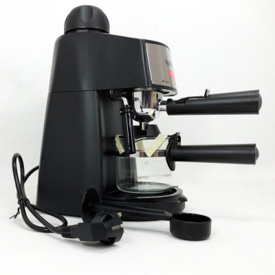 Кофемашина Rainberg RB-8111 кофеварка рожковая с капучинатором 2200 Вт Espresso, маленькая кофемашина