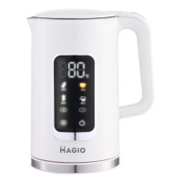 Электрочайник термос MAGIO MG-510, Электрочайник бытовой нержавейка удобный, Изысканный чайник.