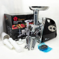 М'ясорубка електрична із соковижималкою Domotec MS-2019 2400W. Колір: чорний