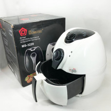 Аерофритниця Мультипіч Аерогриль Domotec MS-3220 1300W 4,5л Безмасляна з Таймером. Колір: білий