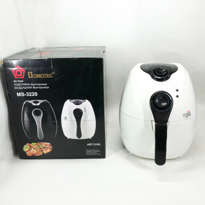 Аерофритниця Мультипіч Аерогриль Domotec MS-3220 1300W 4,5л Безмасляна з Таймером. Колір: білий