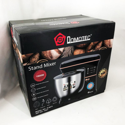 Настільний міксер-тестоміс планетарний Domotec R 6673 12 л Планетарний комбайн Стаціонарний