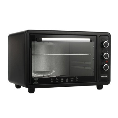 Електродуховка ASEL AF-40-24. Колір: чорний