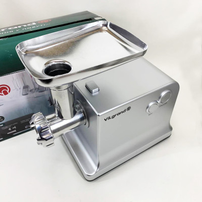 Мясорубка VILgrand V221-PMG. Цвет: серебряный