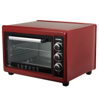 Електропіч ASEL AF33-23. Колір: червоний