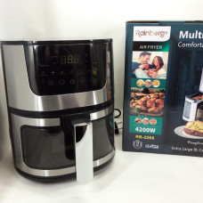 Аерогриль Rainberg RB-2268 4200W аерофрітюрниця безолійна без олії з регулюванням температури 8 л