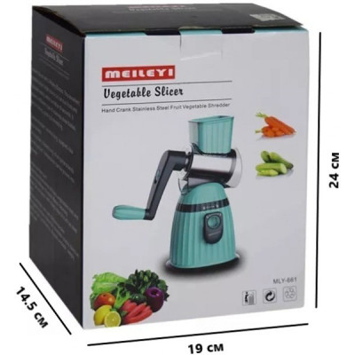Соковитискач Meileyi Manual Juice LMY662. Колір: зелений
