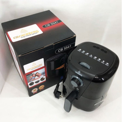 Фритюрниця для дому з таймером Crownberg CB-5541 на 1.5 л безмасляна фритюрниця 1200 Вт