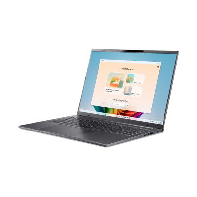 Ноутбук Acer Aspire 16 A16-11M 16" WUXGA IPS, Quallcomm X X1-26-100, 16GB, F512GB, UMA, Win11, серый