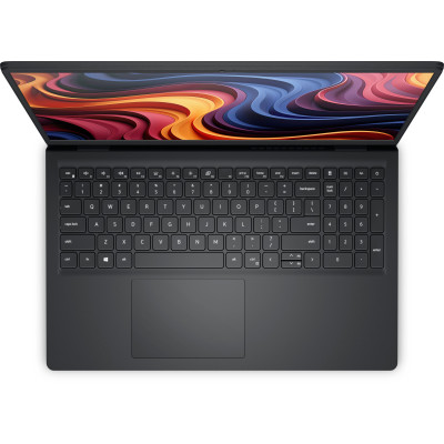 Ноутбук Dell 15 DC15255 15.6" FHD AG, AMD R5-7530U, 16GB, F512GB, UMA, Lin, черный