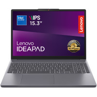 Ноутбук Lenovo IdeaPad Slim 3-15IRU10 15.3" WUXGA AG, Intel Core 3-100U, 16GB, F512GB, UMA, DOS, серый