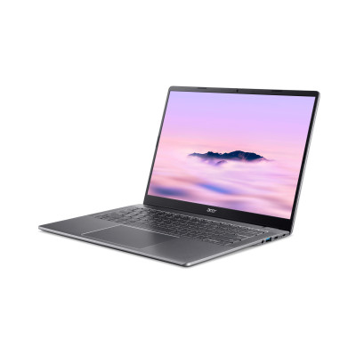 Ноутбук Acer Chromebook Plus CB514-6H 14" WUXGA IPS, Intel 3-N355, 8GB, F256GB, UMA, ChromeOS, сірий