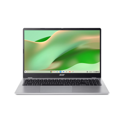 Ноутбук Acer Chromebook CB315-6HT 15.6" FHD IPS Touch, Intel 3-N355, 8GB, F128GB, UMA, ChromeOS, сріблястий