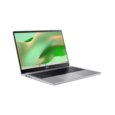 Ноутбук Acer Chromebook CB315-6HT 15.6" FHD IPS Touch, Intel 3-N355, 8GB, F128GB, UMA, ChromeOS, сріблястий