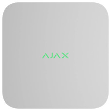 Ajax NVR DC (16ch) white Відеореєстратор