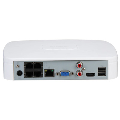 DHI-NVR2104-P-I2 4-канальний Smart 1U 4PoE 1HDD WizSense