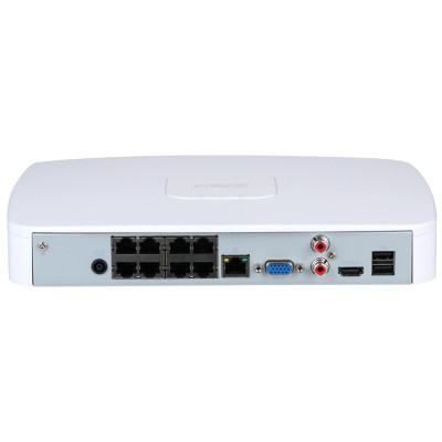 DHI-NVR2108-8P-I2 8-канальний Smart 1U 8PoE 1HDD WizSense