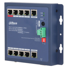 Dahua DH-CHS4110-8ET-90-F PoE Коммутатор 8 портов управляемый