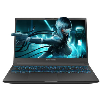 Ноутбук Dream Machines RG4050-15 15.6FHD IPS, Intel i7-13620H, 32GB, F1TB, NVD4050-6, DOS, черный