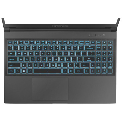 Ноутбук Dream Machines RG4050-15 15.6FHD IPS, Intel i7-13620H, 32GB, F1TB, NVD4050-6, DOS, черный