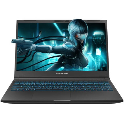 Ноутбук Dream Machines RG4050-15 15.6FHD IPS, Intel i5-13420H, 32GB, F1TB, NVD4050-6, DOS, чорний