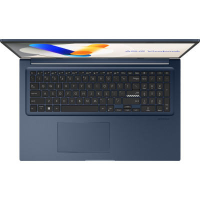 ASUS Vivobook 17 X1704VA-AU455 17.3" FHD IPS, Intel 5 120U, 16GB, F512GB, UMA, NoOS, Синий