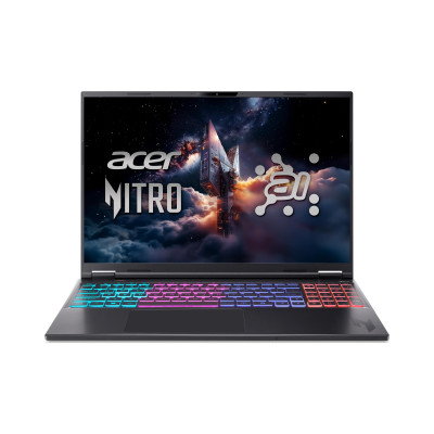 Ноутбук Acer Nitro 16S AN16S-61 16" WQXGA IPS, AMD R9-365, 32GB, F2TB, NVD5070Ti-12, Lin, черный