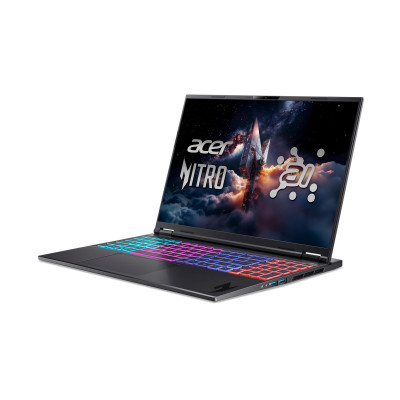 Ноутбук Acer Nitro 16S AN16S-61 16" WQXGA IPS, AMD R9-365, 32GB, F2TB, NVD5070-8, Lin, чорний
