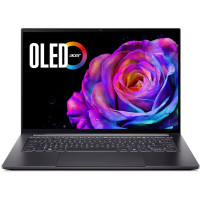 Ноутбук Acer Swift X 14 SFX14-73G 14.5" 2.8K OLED, Intel U7-255H, 32GB, F1TB, NVD5060-8, Win11, серый