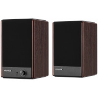 Акустическая система MICROLAB SOLO 4 2.0, 60w, mini-jack/bluetooth, коричневый