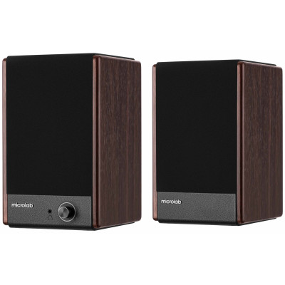 Акустическая система MICROLAB SOLO 4 2.0, 60w, mini-jack/bluetooth, коричневый